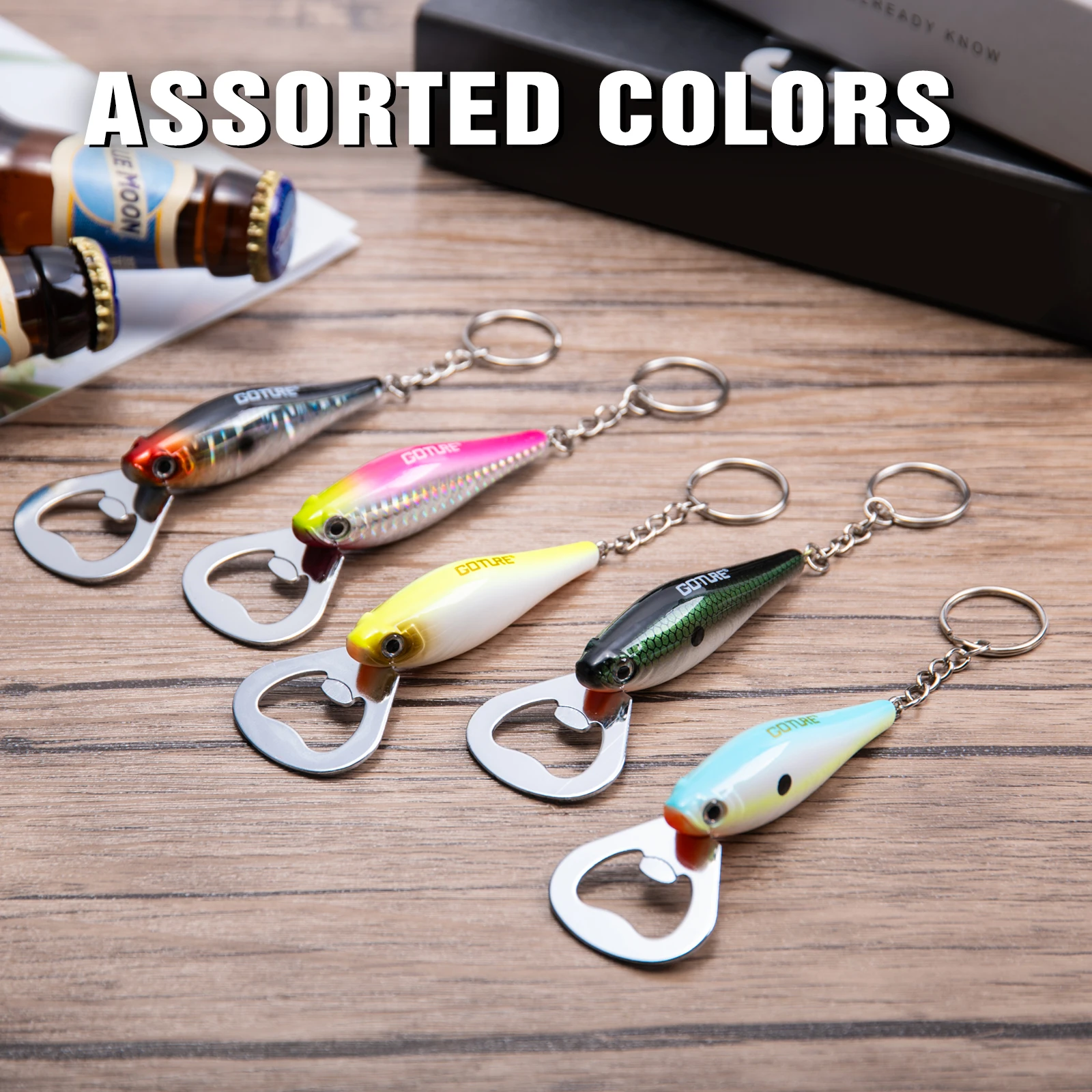 Fishing Equipment And Tools - Goture 1pcs Fishing Lure Bottle Opener