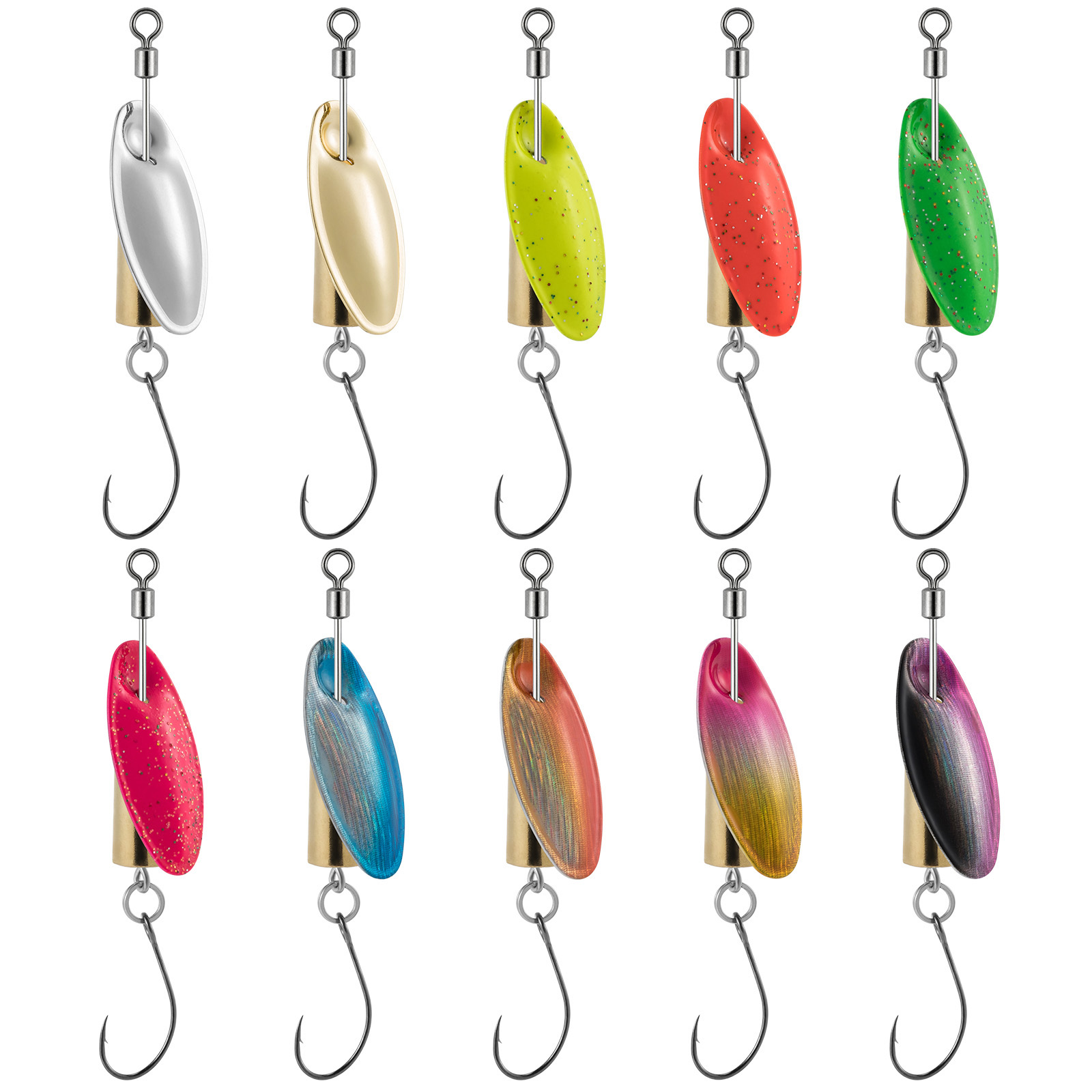 Fishing Equipment Deals - 3pcs Fishing Inline Spinner Trout Spinner