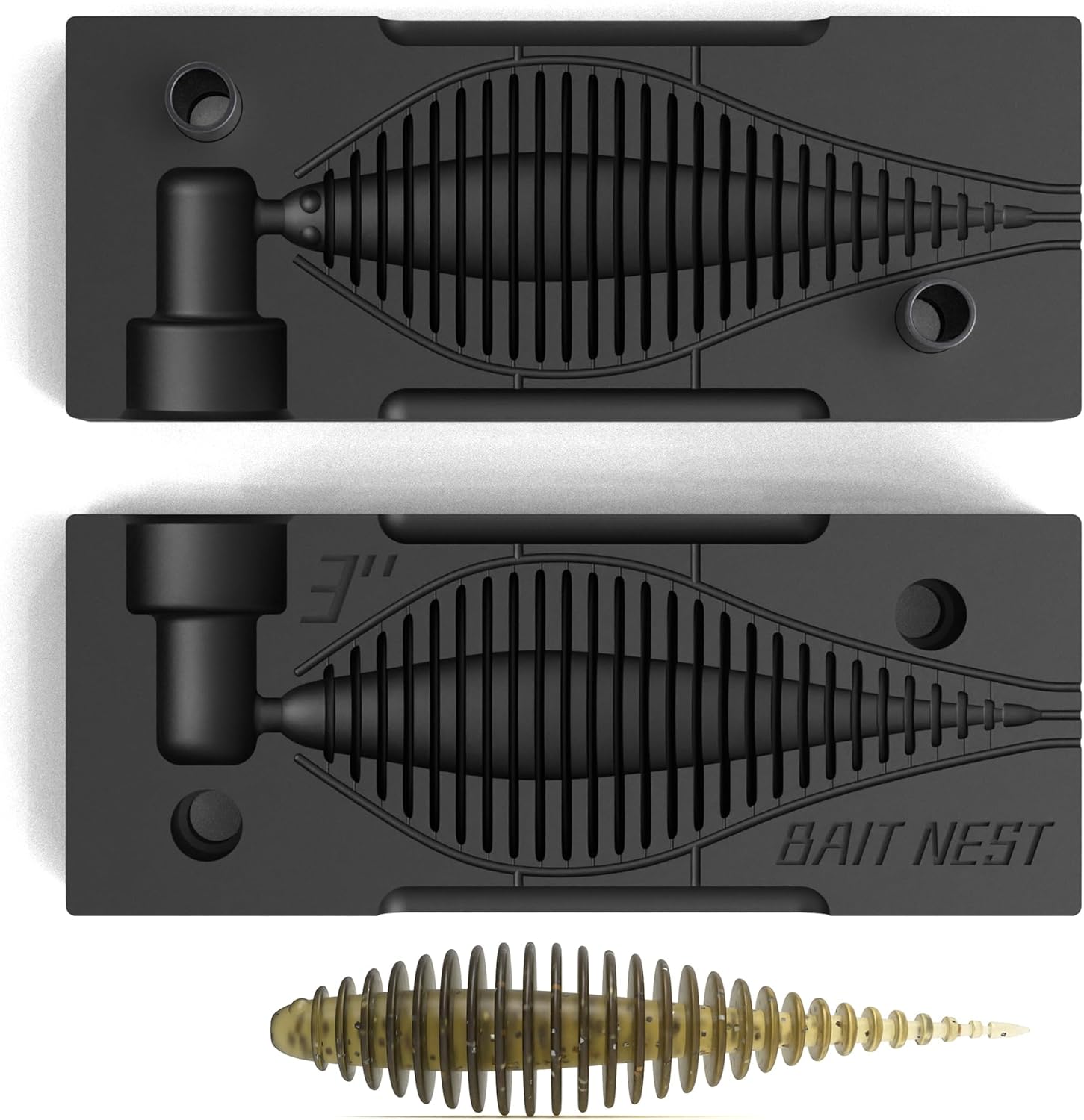 Aluminum Soft Plastic Lure Mol - огляд і ціна Fishing Lure