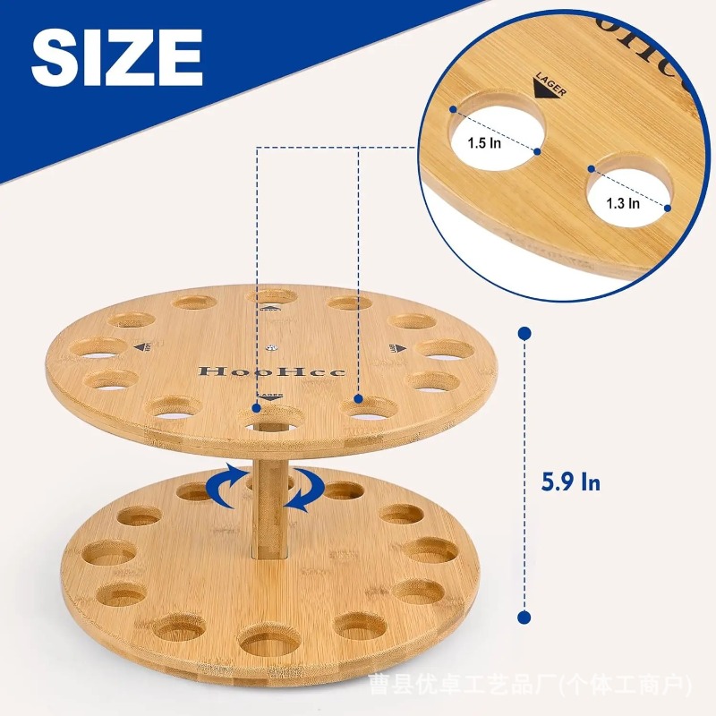 Round Solid Wood Fishing Rod S - огляд і ціна Fishing Equipment And Tools