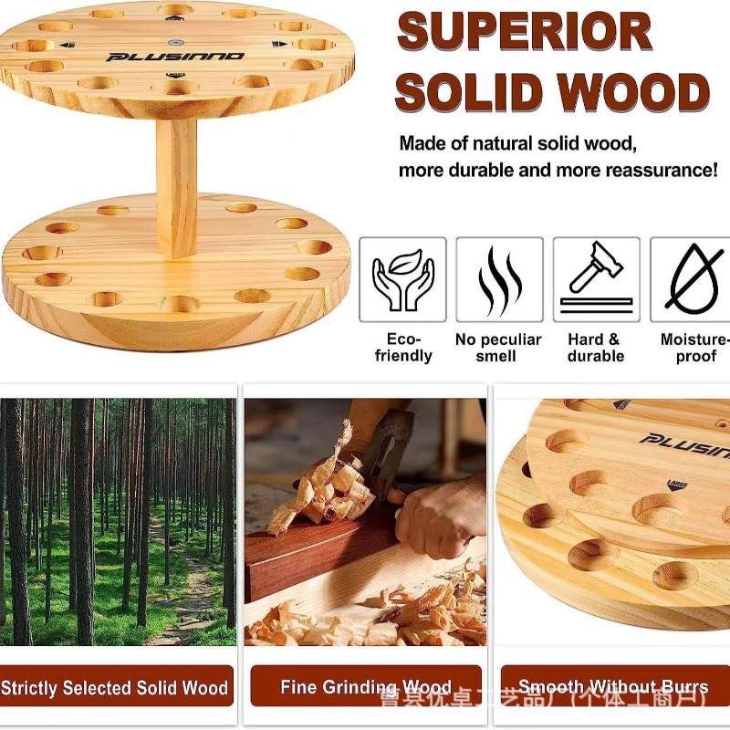 Round Solid Wood Fishing Rod S - огляд і ціна Fishing Equipment And Tools