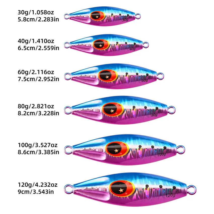 30g 40g 60g 80g 100g 120g Meta - огляд і ціна Fishing Equipment Deals