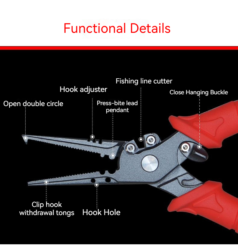 High-Precision Luya Pliers Mul - огляд і ціна Fishing Equipment Australia