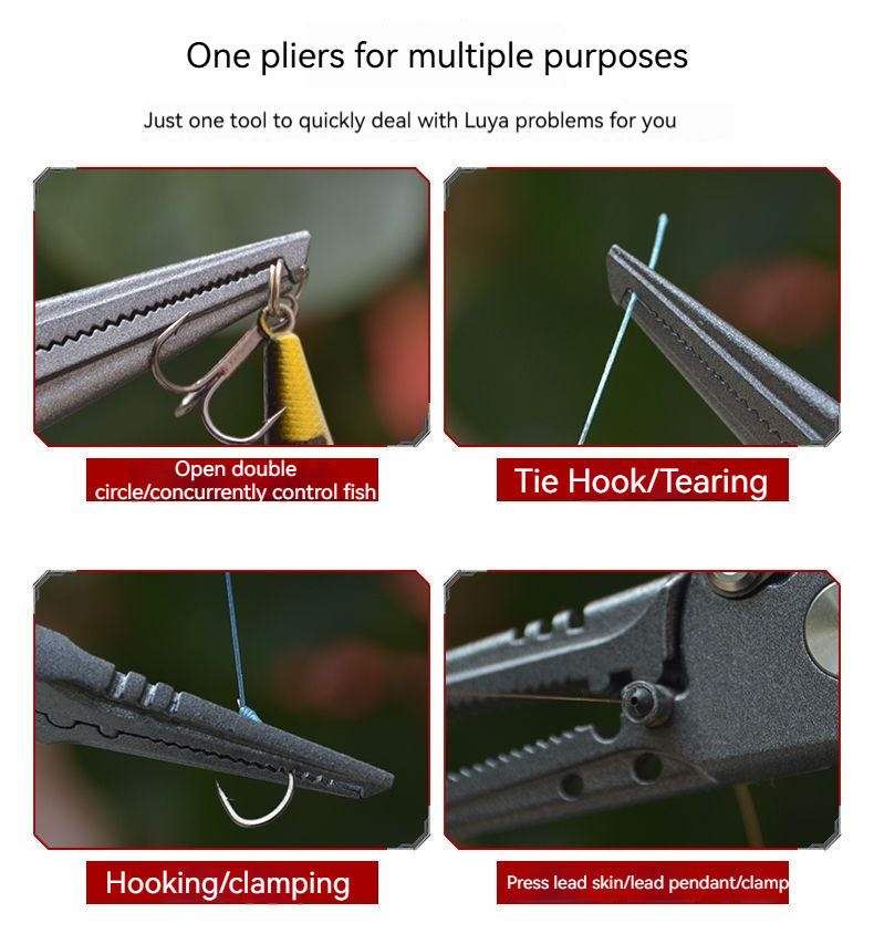 High-Precision Luya Pliers Mul - огляд і ціна Fishing Equipment Australia