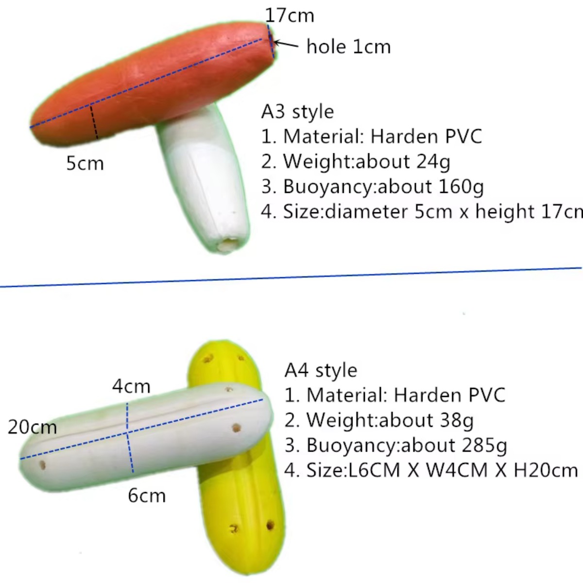 hard PVC foam floating ball aq - огляд і ціна Fishing Equipment And Tools