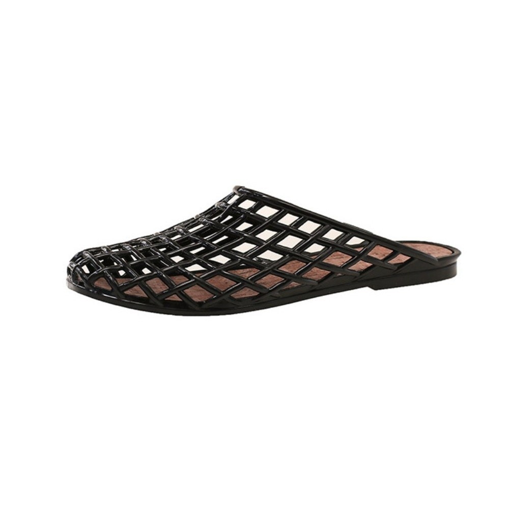 Round Toe PVC Crystal Slippers - огляд і ціна Waders