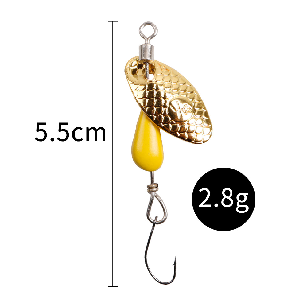 2Pcs Spinner Spoon Metal Bait  - огляд і ціна Fishing Equipment Deals
