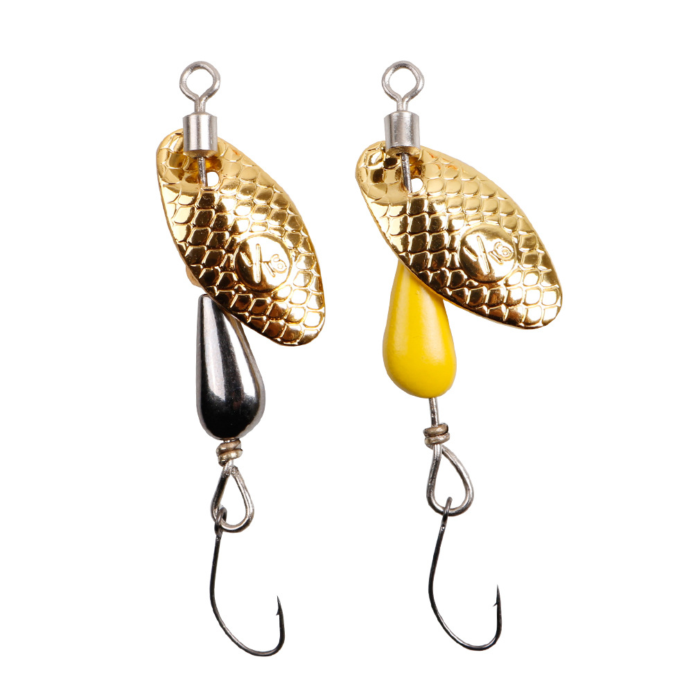2Pcs Spinner Spoon Metal Bait  - огляд і ціна Fishing Equipment Deals