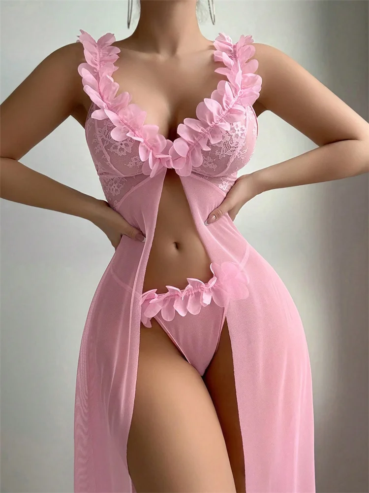 Pink Floral Sexy Nighties Wome - огляд і ціна Waders