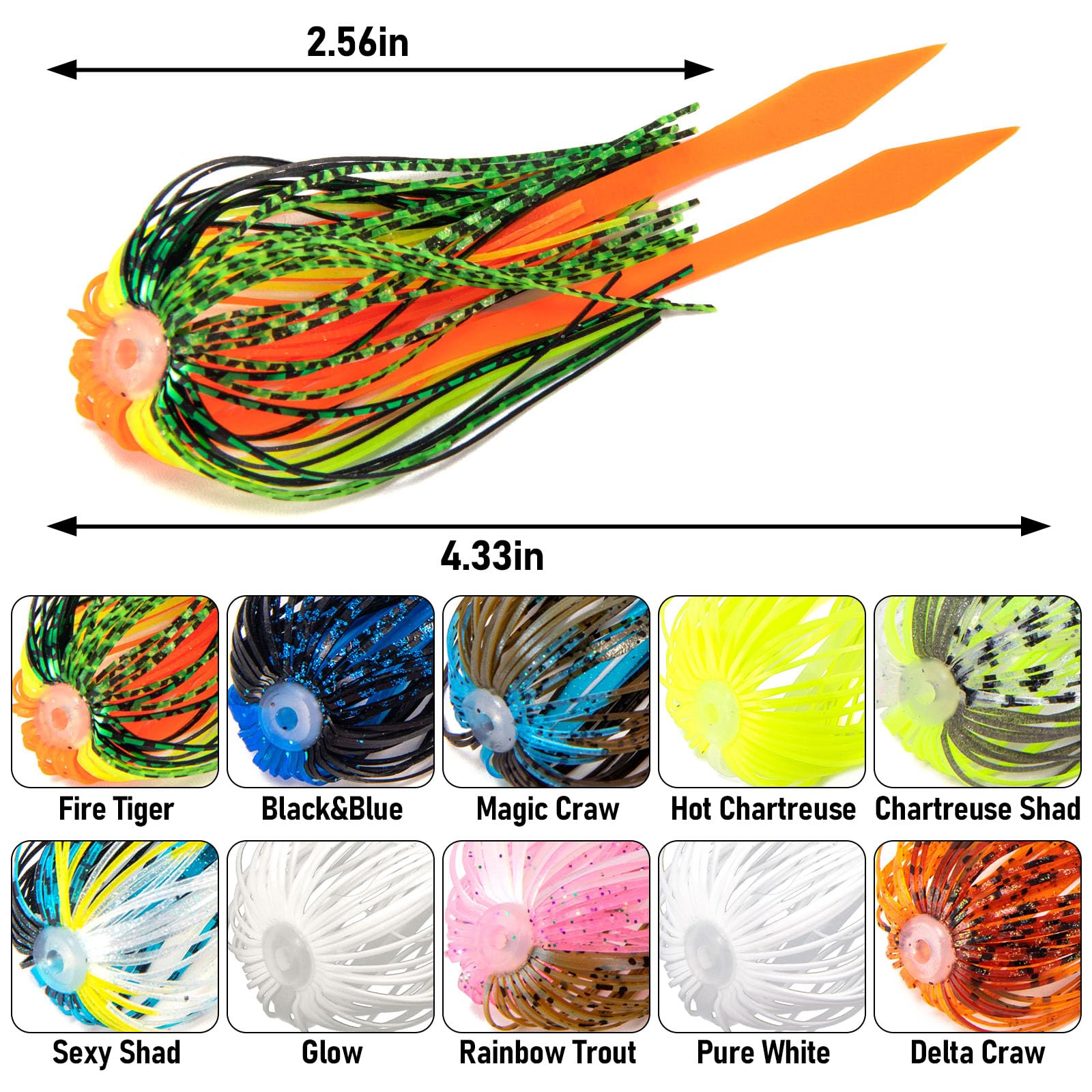 Wholesale Cheap 100pcs/bag Mul - огляд і ціна Fishing Lure