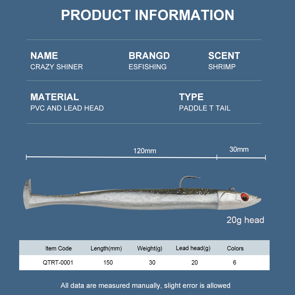 ESFISHING Soft Fishing Lure Le - огляд і ціна Fishing Equipment Deals