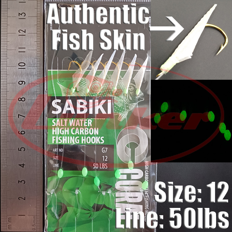 Lunker sabiki rig hooks lumino - огляд і ціна Fishing Equipment Deals